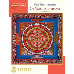 Pomegranate (AA931) - Paul Heussenstamm: "Sri Yantra Intimacy" - 1000 pieces puzzle