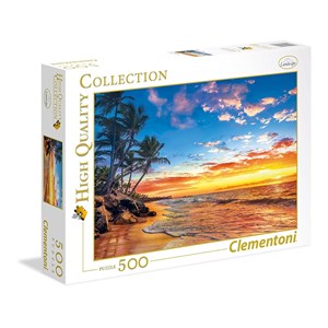 Clementoni (35058) - "Paradise Beach" - 500 pieces puzzle