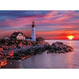 Clementoni (35049) - "Portland Head Light" - 500 pieces puzzle