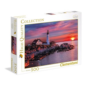 Clementoni (35049) - "Portland Head Light" - 500 pieces puzzle