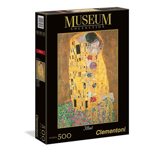 Clementoni (35060) - Gustav Klimt: "The Kiss" - 500 pieces puzzle