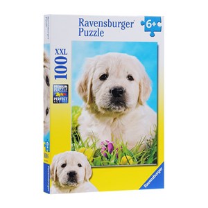 Ravensburger (10632) - "Puppy" - 100 pieces puzzle