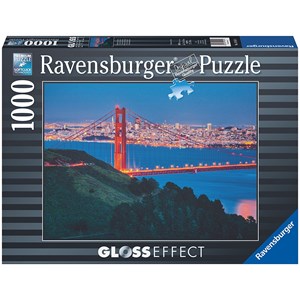Ravensburger (19441) - "San Francisco" - 1000 pieces puzzle