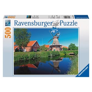 Ravensburger (14290) - "Windmill" - 500 pieces puzzle