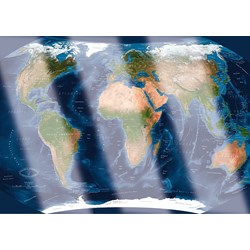 Ravensburger (19308) - "World Map" - 1000 pieces puzzle