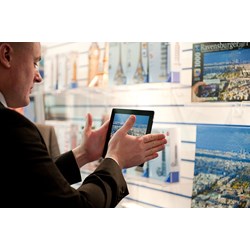 Ravensburger (19302) - "Above The Roofs Of Paris" - 1000 pieces puzzle