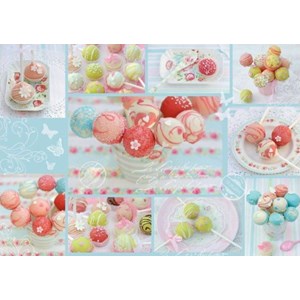 Ravensburger (19368) - "Sweet Cakepops" - 1000 pieces puzzle