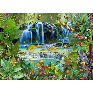 Grafika (T-00526) - François Ruyer: "Waterfall" - 500 pieces puzzle