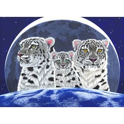 Grafika (02580) - Schim Schimmel: "Loving Family" - 300 pieces puzzle