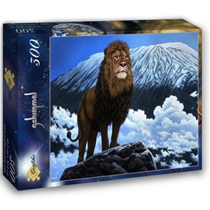 Grafika (02601) - Schim Schimmel, William Schimmel: "King of Kilimanjaro" - 300 pieces puzzle