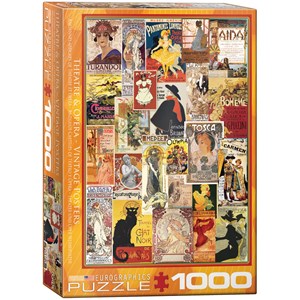 Eurographics (6000-0935) - "Theatre & Opera" - 1000 pieces puzzle