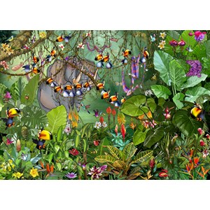 Grafika (T-00552) - François Ruyer: "Jungle" - 500 pieces puzzle
