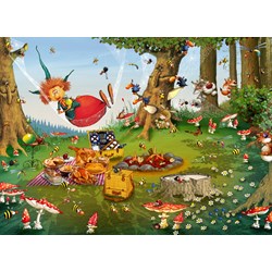Grafika Kids (01970) - François Ruyer: "Witch" - 300 pieces puzzle