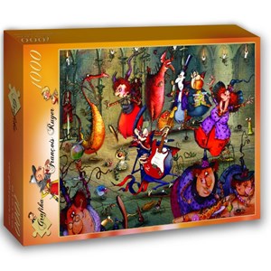 Grafika (02638) - François Ruyer: "The Witches Festival" - 1000 pieces puzzle
