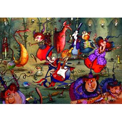 Grafika (T-00553) - François Ruyer: "The Witches Festival" - 2000 pieces puzzle