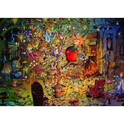 Grafika (T-00564) - François Ruyer: "Witch" - 500 pieces puzzle