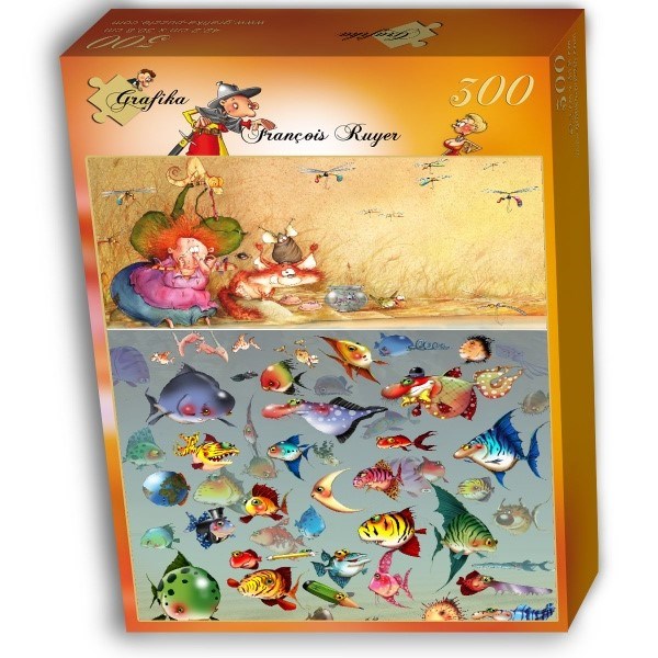 Grafika (02645) - François Ruyer: "Witch" - 300 pieces puzzle