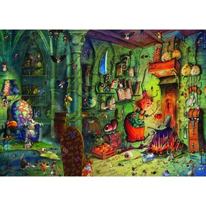 Grafika (T-00584) - François Ruyer: "In the kitchen!" - 500 pieces puzzle