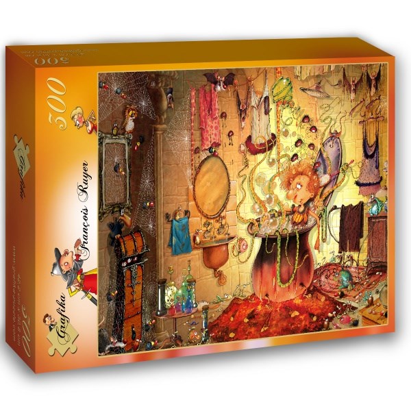Grafika (02663) - François Ruyer: "The Bath" - 300 pieces puzzle