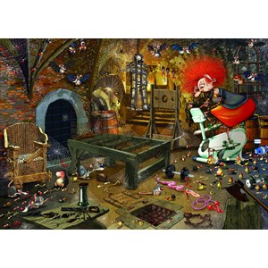 Grafika (T-00596) - François Ruyer: "Sports Hall" - 500 pieces puzzle