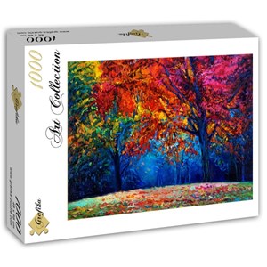 Grafika (T-00616) - "Autumn Forest" - 1000 pieces puzzle