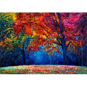 Grafika (T-00616) - "Autumn Forest" - 1000 pieces puzzle