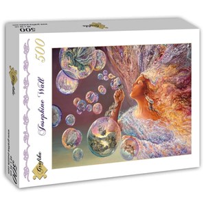 Grafika (T-00626) - Josephine Wall: "Bubble Flower" - 500 pieces puzzle