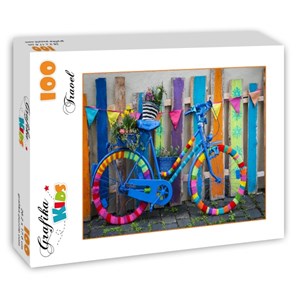 Grafika Kids (01984) - "My Beautiful Colorful Bike" - 100 pieces puzzle