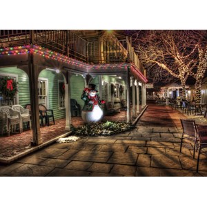 Grafika (T-00663) - "Snowman" - 1000 pieces puzzle