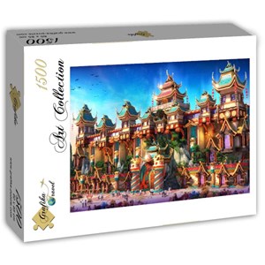 Grafika (T-00674) - "Fairyland China" - 1500 pieces puzzle