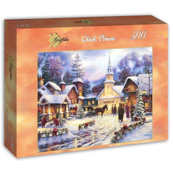 Grafika (T-00692) - Chuck Pinson: "Faith Runs Deep" - 500 pieces puzzle