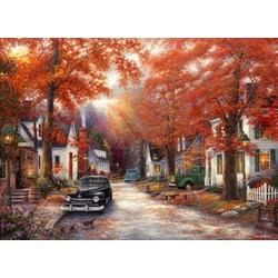 Grafika (02687) - Chuck Pinson: "A Moment on Memory Lane" - 300 pieces puzzle