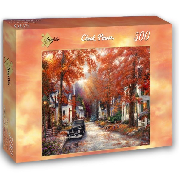 Grafika (02687) - Chuck Pinson: "A Moment on Memory Lane" - 300 pieces puzzle