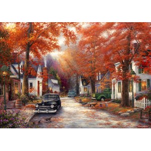 Grafika (T-00699) - Chuck Pinson: "A Moment on Memory Lane" - 1500 pieces puzzle