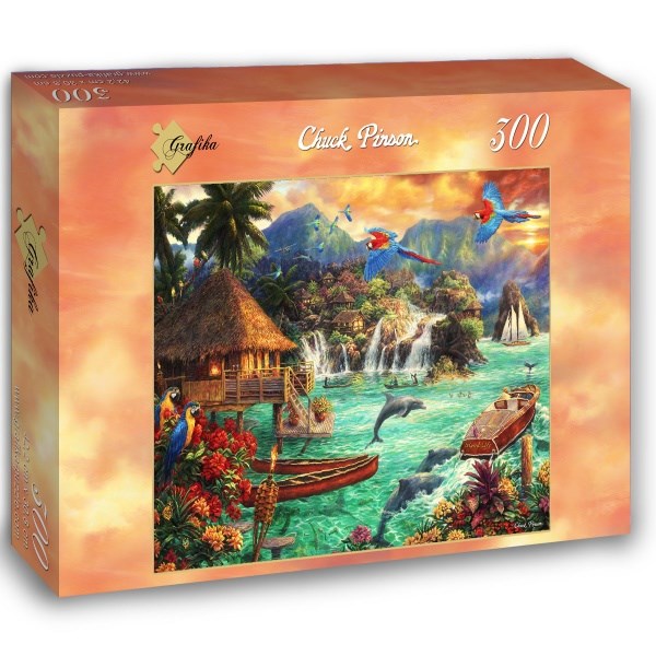 Grafika (02696) - Chuck Pinson: "Island Life" - 300 pieces puzzle