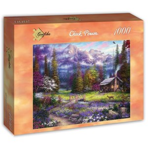 Grafika (T-00716) - Chuck Pinson: "Inspiration of Spring Meadows" - 1000 pieces puzzle