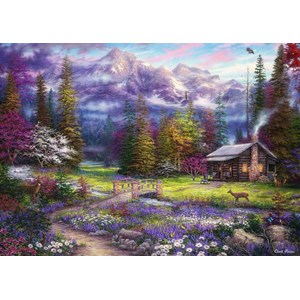 Grafika (T-00716) - Chuck Pinson: "Inspiration of Spring Meadows" - 1000 pieces puzzle