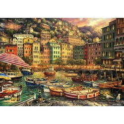 Grafika (T-00733) - Chuck Pinson: "Vibrance of Italy" - 500 pieces puzzle