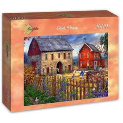 Grafika (T-00738) - Chuck Pinson: "The Bluebirds' Song" - 2000 pieces puzzle