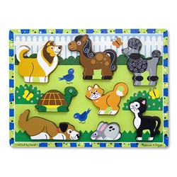 Melissa and Doug (3724) - "Pets" - 8 pieces puzzle