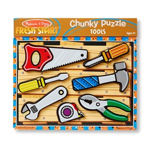 Melissa and Doug (3731) - "Tools" - 7 pieces puzzle