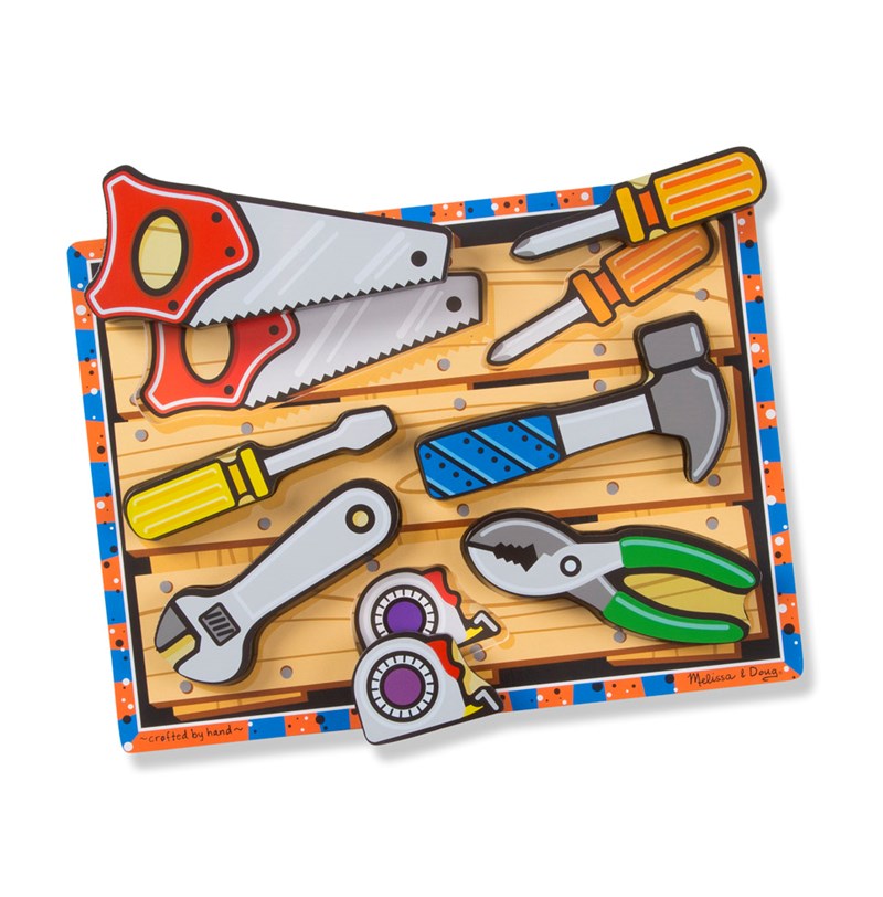 Melissa and Doug (3731) "Tools" 7 pieces puzzle