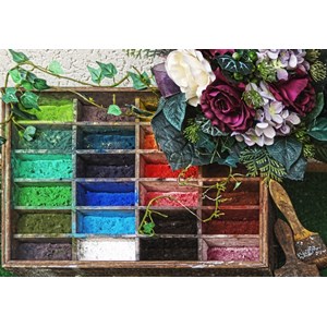 Grafika Kids (02014) - "Paintings Composition" - 100 pieces puzzle