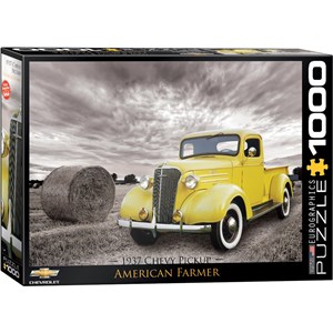 Eurographics (6000-0666) - "1937 Chevy Pick-up American Farmer" - 1000 pieces puzzle