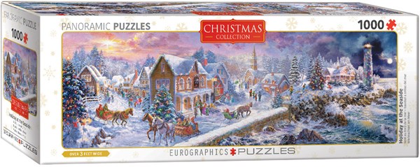 Eurographics (6010-5318) - Nicky Boheme: "Holiday at the Seaside" - 1000 pieces puzzle