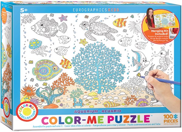 Eurographics (6111-0894) - "Aquarium" - 100 pieces puzzle