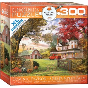 Eurographics (8300-0694) - Dominic Davison: "Old Pumpkin Farm" - 300 pieces puzzle