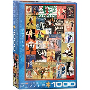 Eurographics (6000-0936) - "Ballroom Dancing" - 1000 pieces puzzle