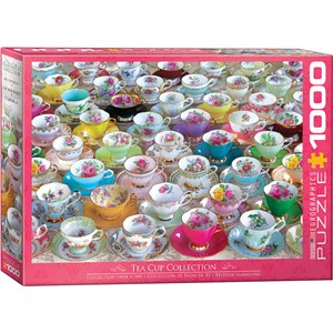 Eurographics (6000-5314) - "Tea Cups" - 1000 pieces puzzle