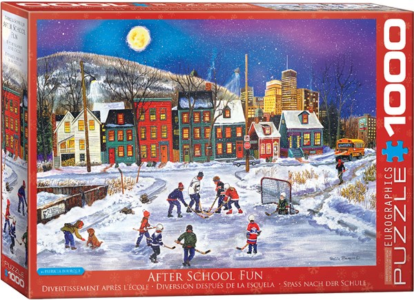 Eurographics (6000-5335) - Patricia Bourque: "After School" - 1000 pieces puzzle